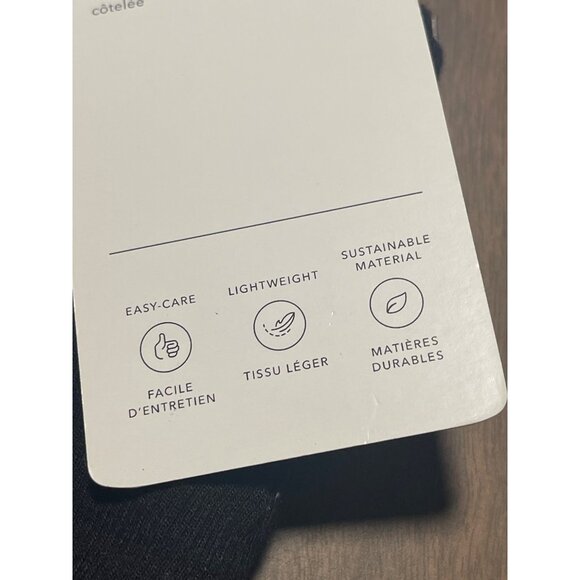 Athleta Well Rested Rib Sleep Bra Black Adj Straps Sz M Lightweight Sustainable - Picture 4 of 8